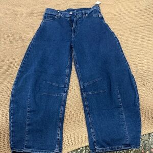 Gap high waisted barrel jeans